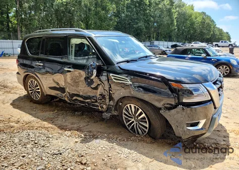 2023 Nissan Armada Sl из США, поврежденный, VIN JN8AY2BC1P9182415